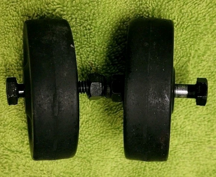 2 Two Bowflex Ultimate Transport Wheel Wheels Roller Rollers