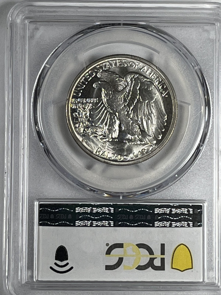 1943-S Walking Liberty Half Dollar : PCGS MS66