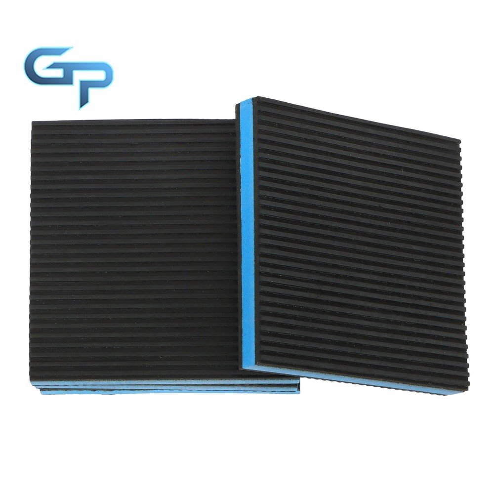 4 Pack 6"x6"x7/8" Equipment Vibration Pads Multi-Layer Construction