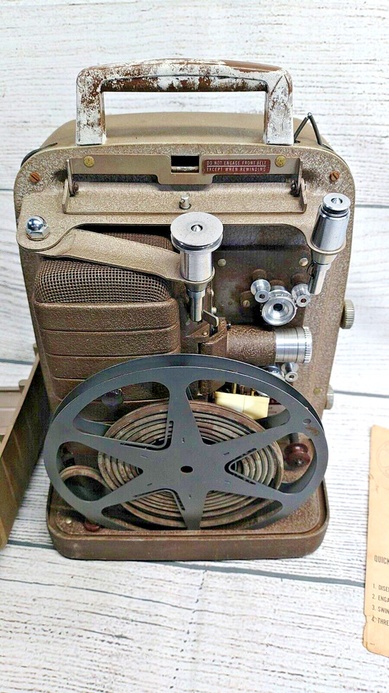 Vintage Bell & Howell 8mm Projector Model # 253-A - UNTESTED