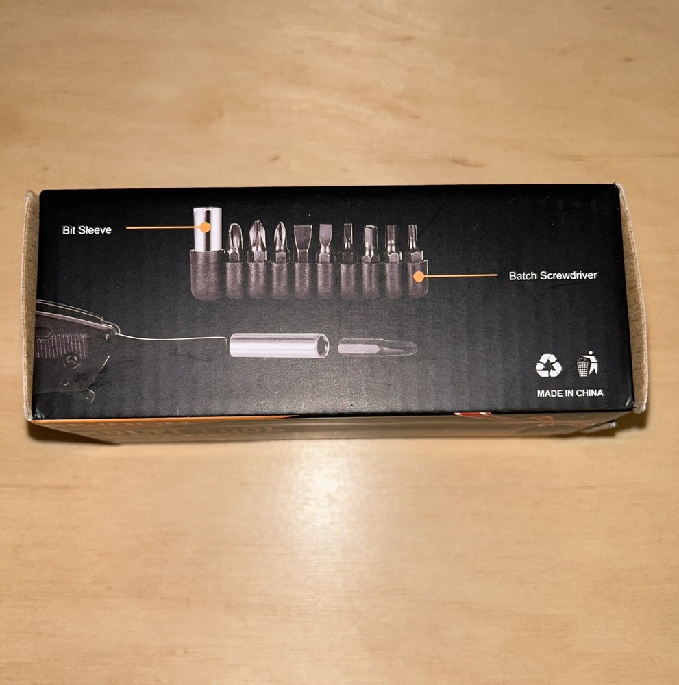 Best Dad Ever Multitool Pocket Knife - Black New