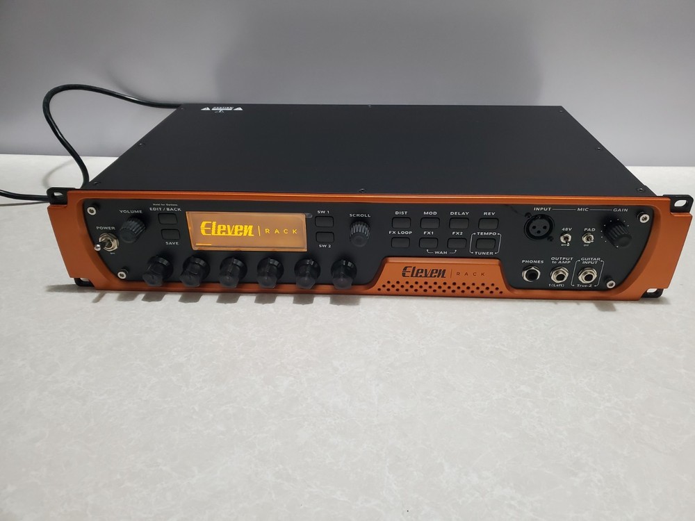 Avid Eleven Rack Multi-Effects Guitar Processor - "Mint Condition"