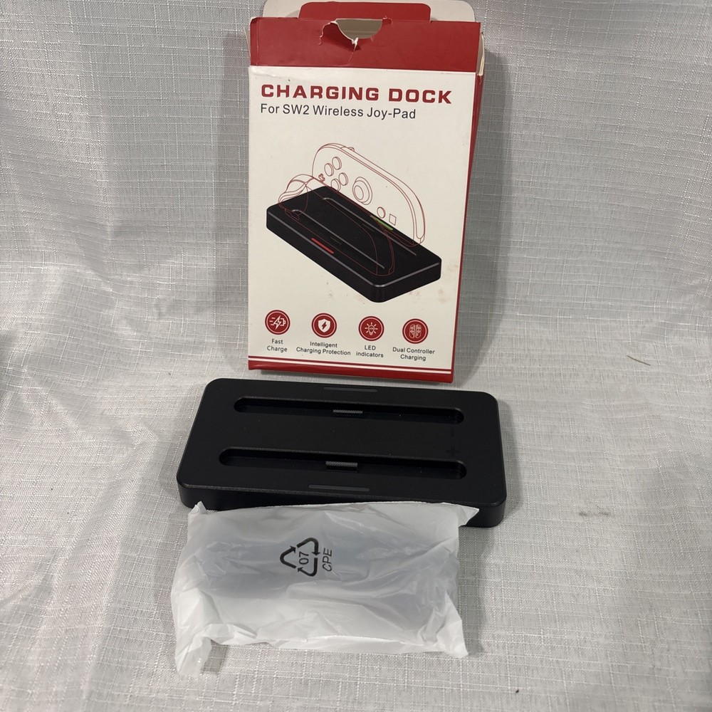 Charging Dock for SW2-Wireless Joy-Pad Controller, Black, USB-C