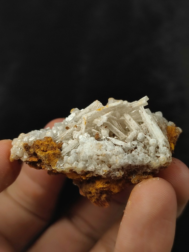 Calcite With Prehnite Nice Color & Termination-Afg.