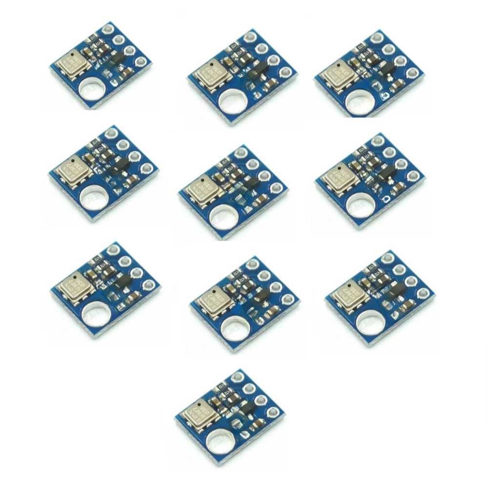 GY-68 Pressure and Temperature Sensor Module 0.03hPa Resolution PCB Blue