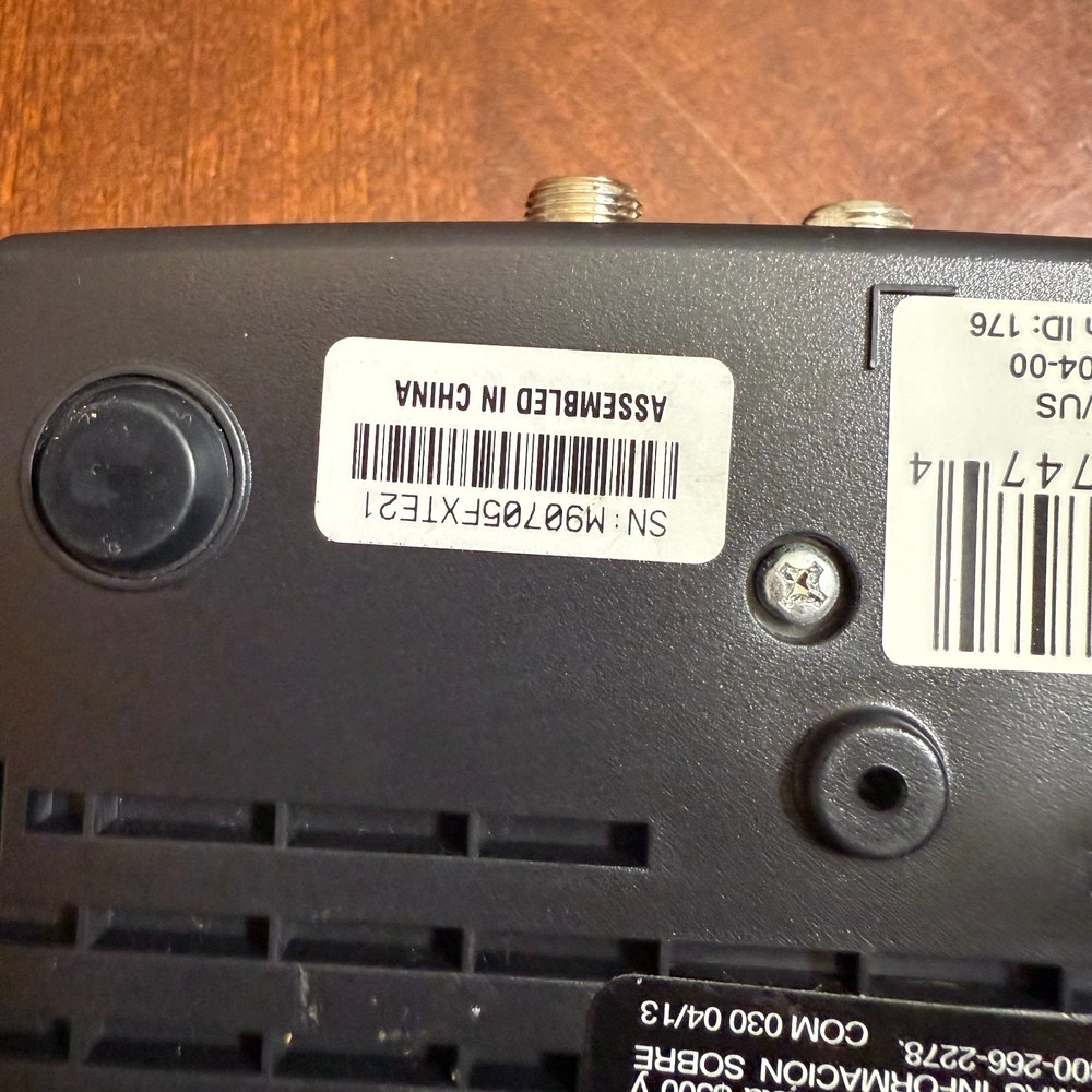 Motorola DCT700 Comcast Digital Cable TV Box Receiver Decoder