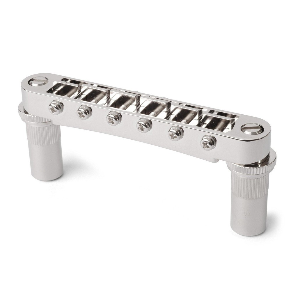 Gotoh Tune-o-matic Bridge with Studs/Bushings - Chrome