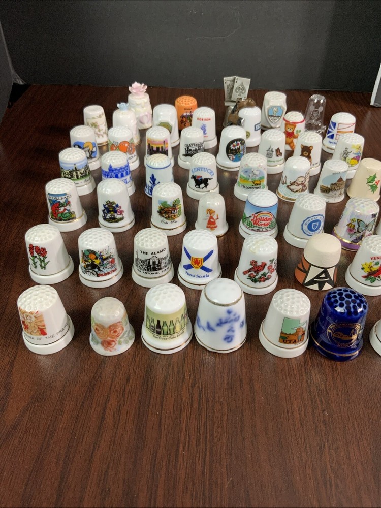 Lot of 52 Thimbles