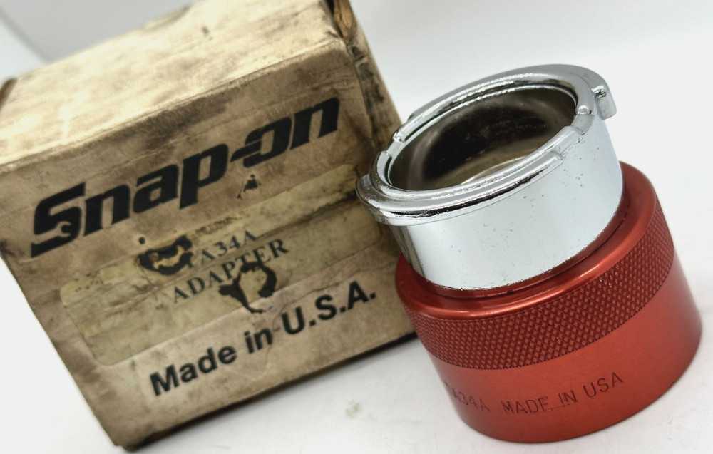 🇺🇸 Snap On Tools Cooling System Pressure Tester Adapter Radiator Tank Fitting
