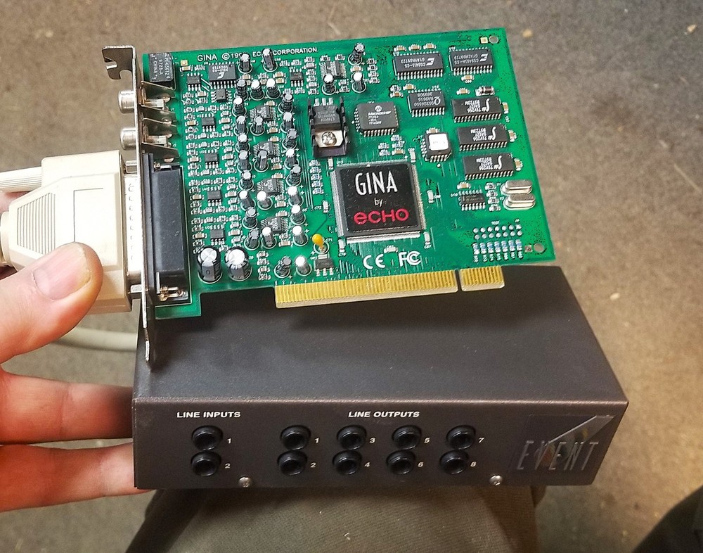 Gina by Event Electronics PCI Audio Interface