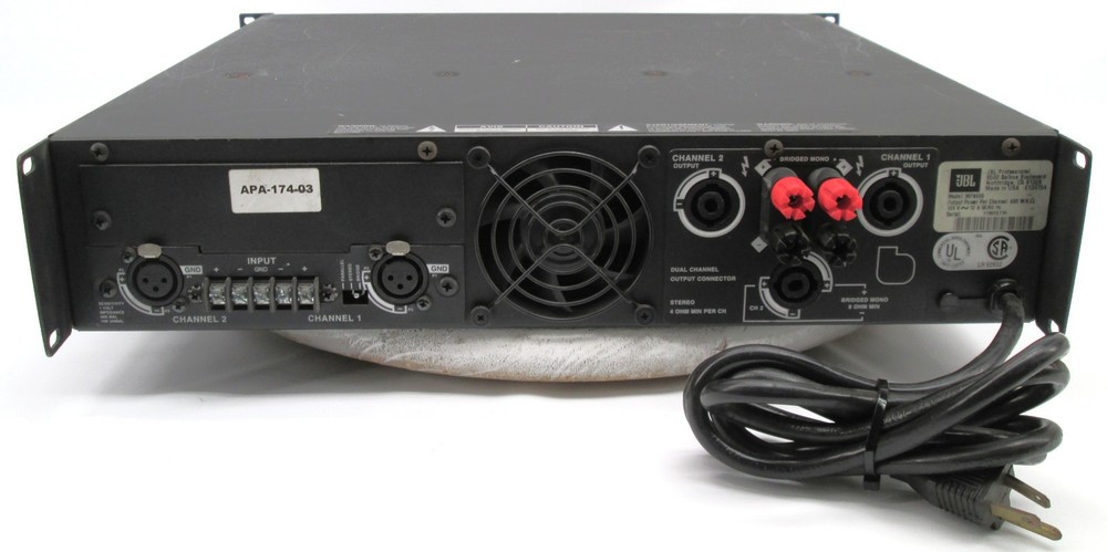 JBL MPA600 MPA Series Professional Power Amplifier