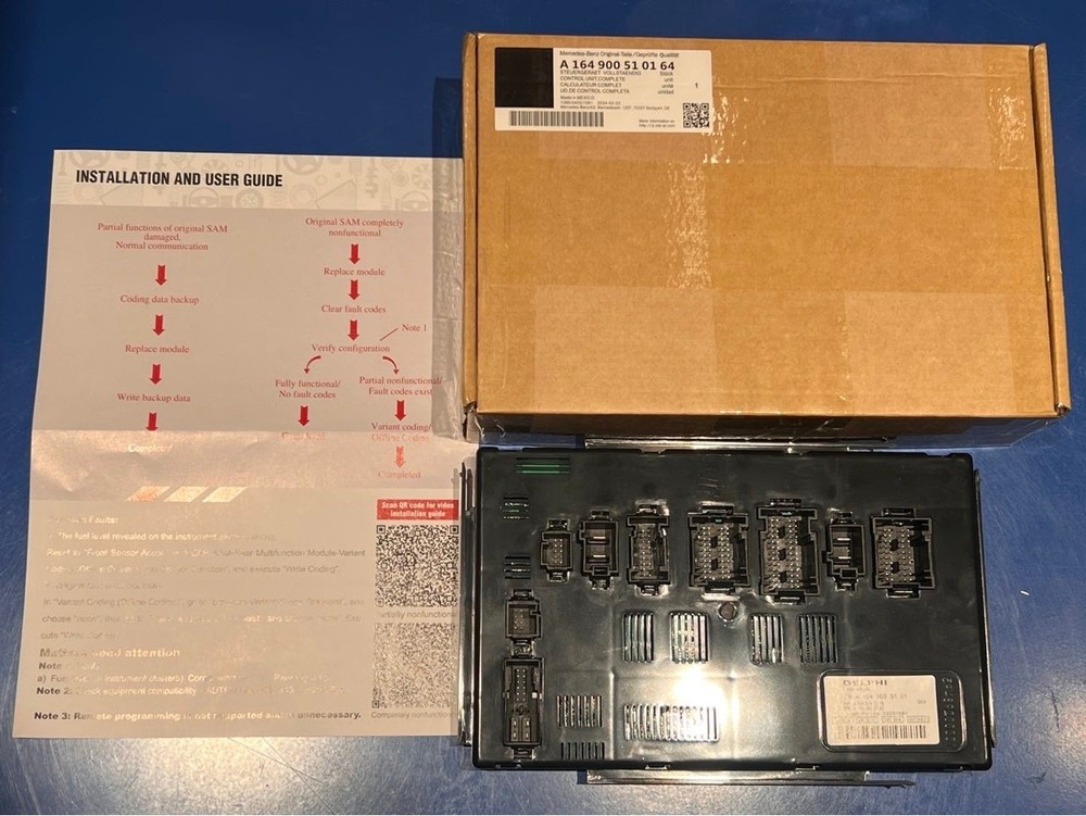 PLUG&PLAY SAM Signal Acquisition Control Module A1649005101 For Mercedes W251 ML