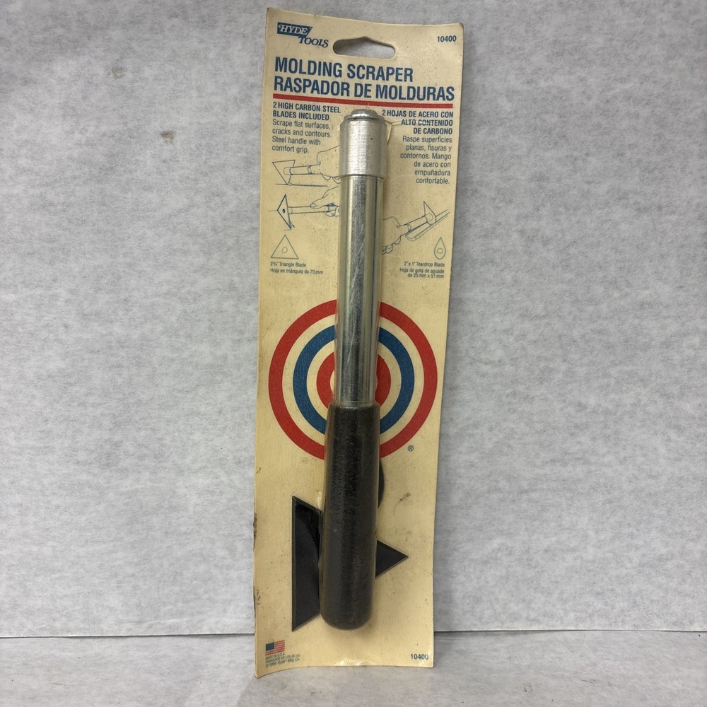 Vintage Hyde Tools 10400 Molding Scraper USA Unopened