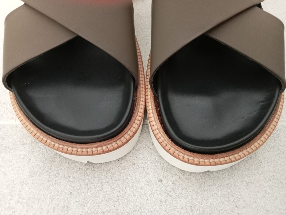 Antonio Marras Men's Rubber & Leather Sandals