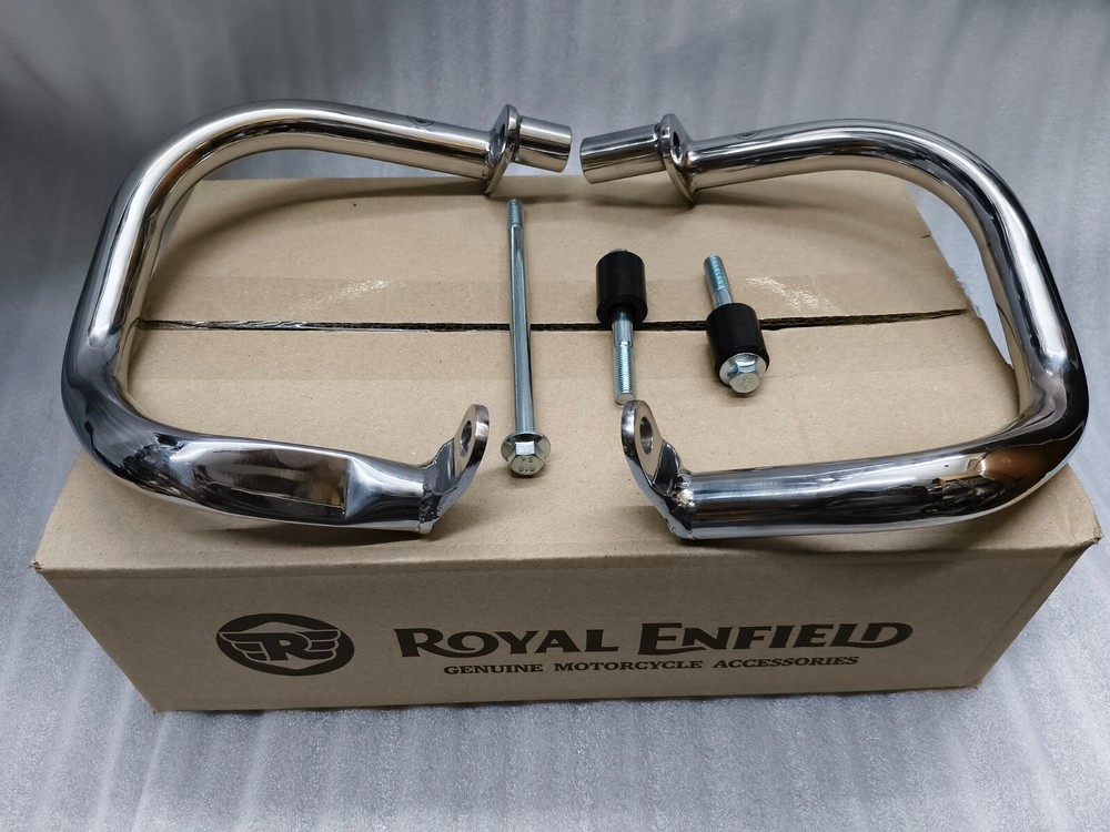 Royal Enfield Bear 650 Interceptor GT 650 Compact Engine Guard Silver 1990503