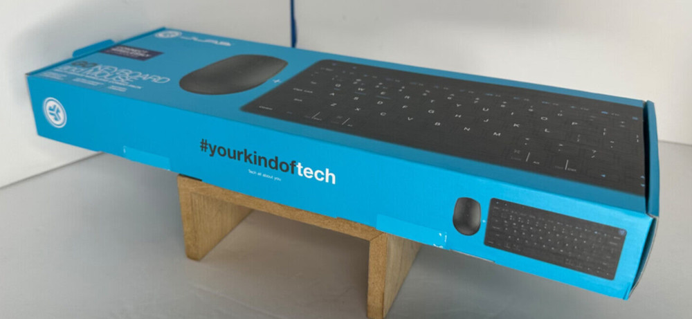 JLab GO Wireless Keyboard & Mouse - Multi Device, Compact & Portable, Brand New!