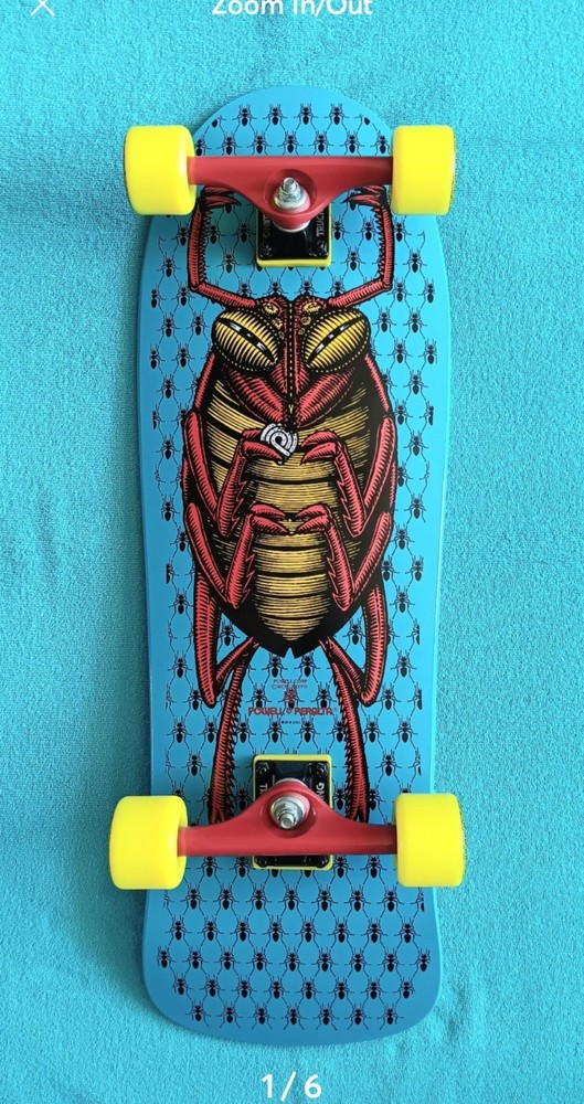 Custom Powell Peralta BUG Complete Skateboard Deck Bones GULLWING Not Vallely