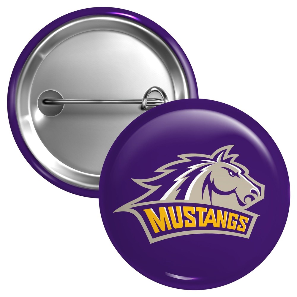 Western New Mexico University Button Pin - 3 Size Options