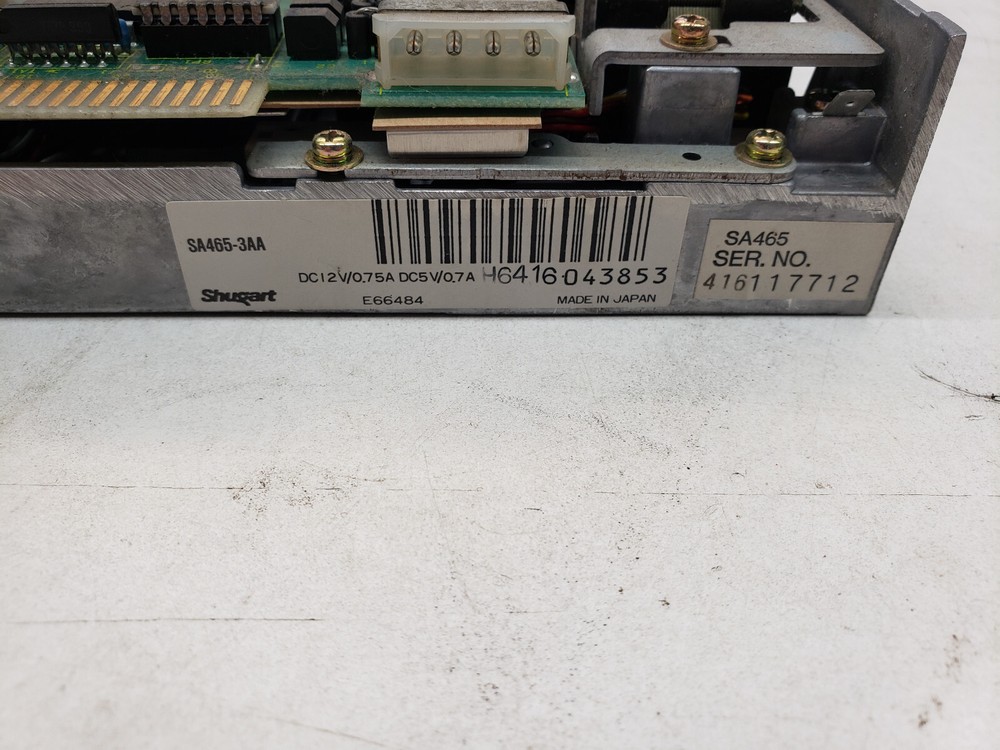 Original 5 1/4" Floppy Disk Drive for E-mu Emulator II Synthesizer
