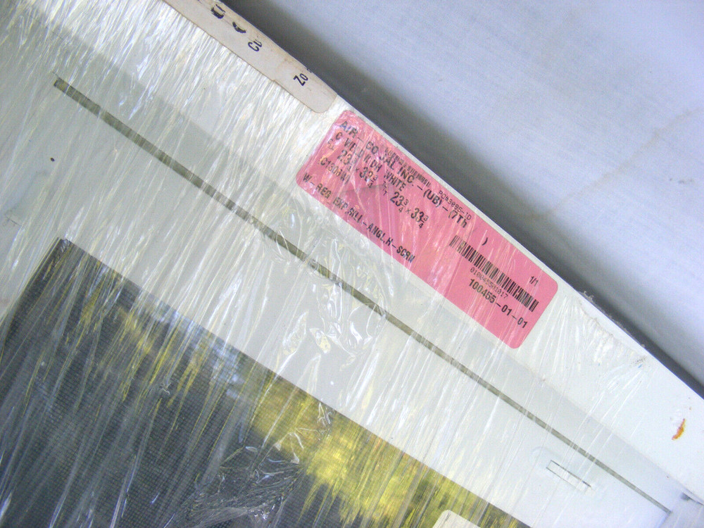 full wood framd window with glass, lock and screen