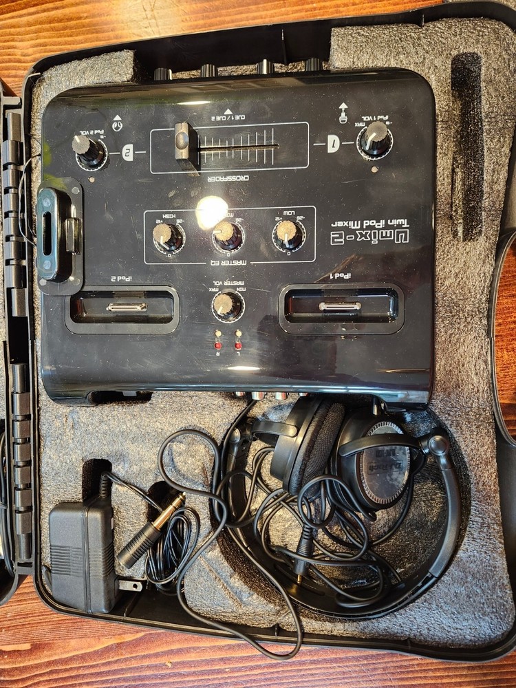 DJ-Tech uMix-2 Dual iPod Mixer, Unused