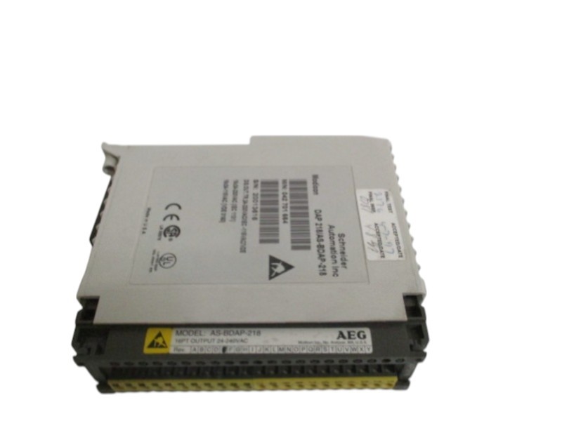 SCHNEIDER AEG MODICON DAP218/AS-BDAP-218 OUTPUT MODULE UNMP