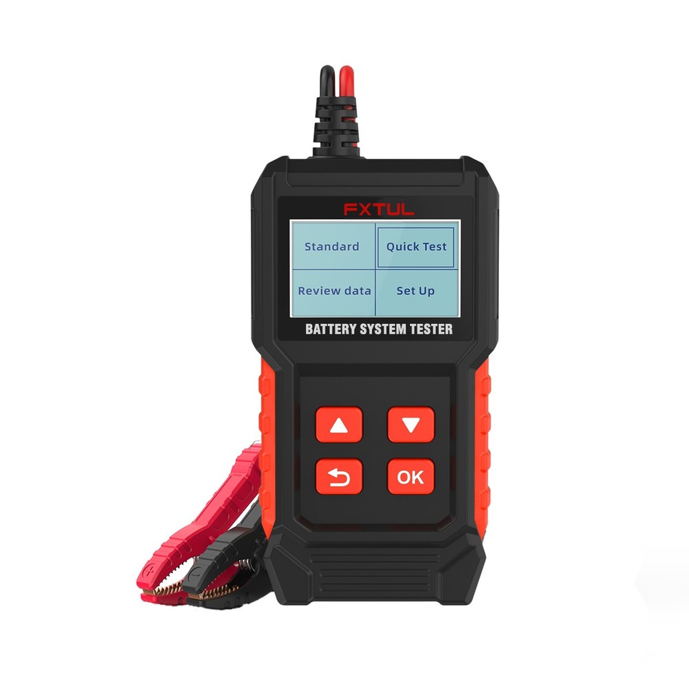 Battery System Tester Motorcycle Car Battery Diagnostic Tool CCA Test