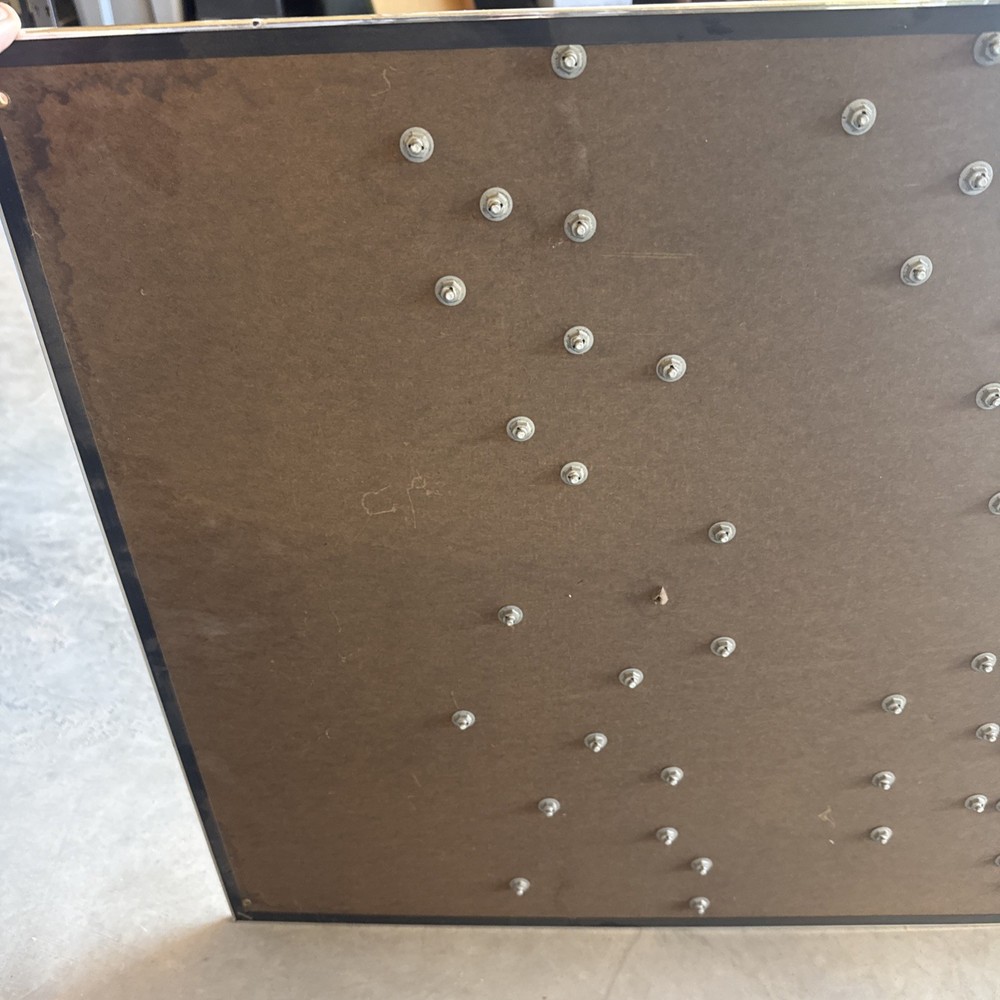 Vintage Black Hawk Hand Tools Display Advertisement Board DBD-6
