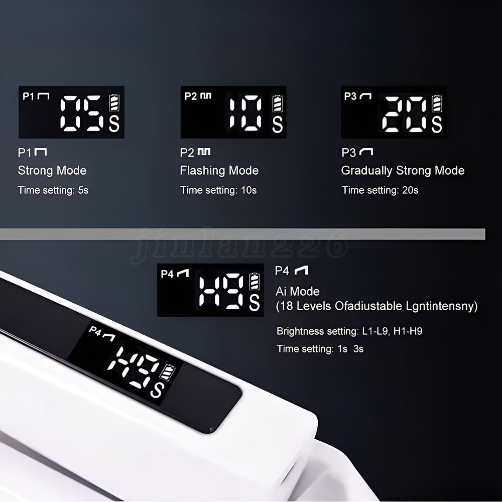Dental I LED Wireless Curing Light Lamp 1 Sec Curing 2400mw