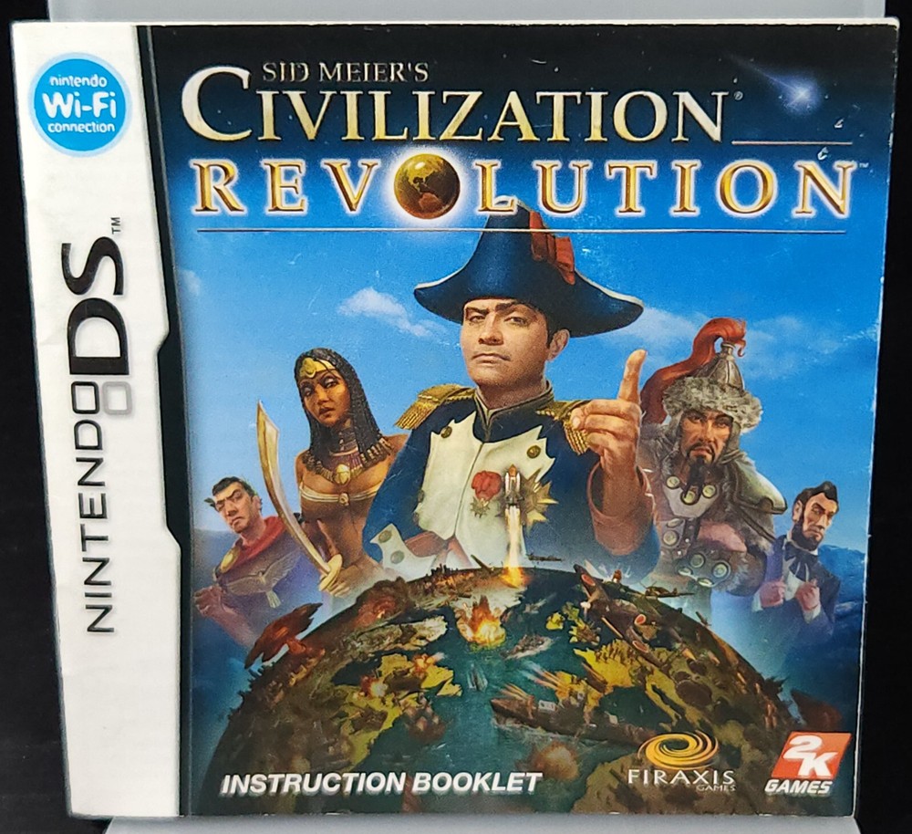 Civilization Revolution  | Nintendo DS | Manual | Original