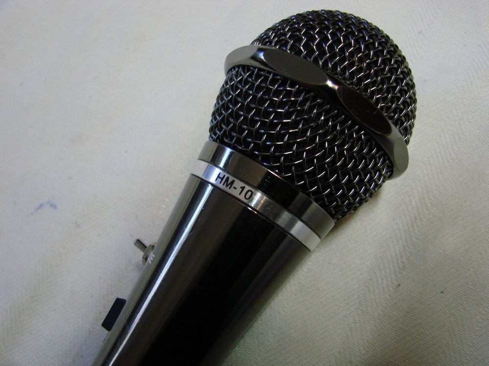 VERY NICE HEIL HM-10 DUAL ELEMENT MICROPHONE BIN $79.95