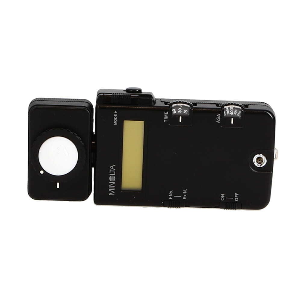 Minolta Flash Meter III with Spherical Diffuser (Ambient/Flash) With Case