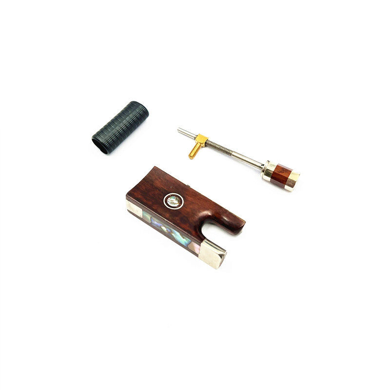 1PC Violin Bow Frog with Bow Screw Cooper or Silver Amounted 4/4 Size