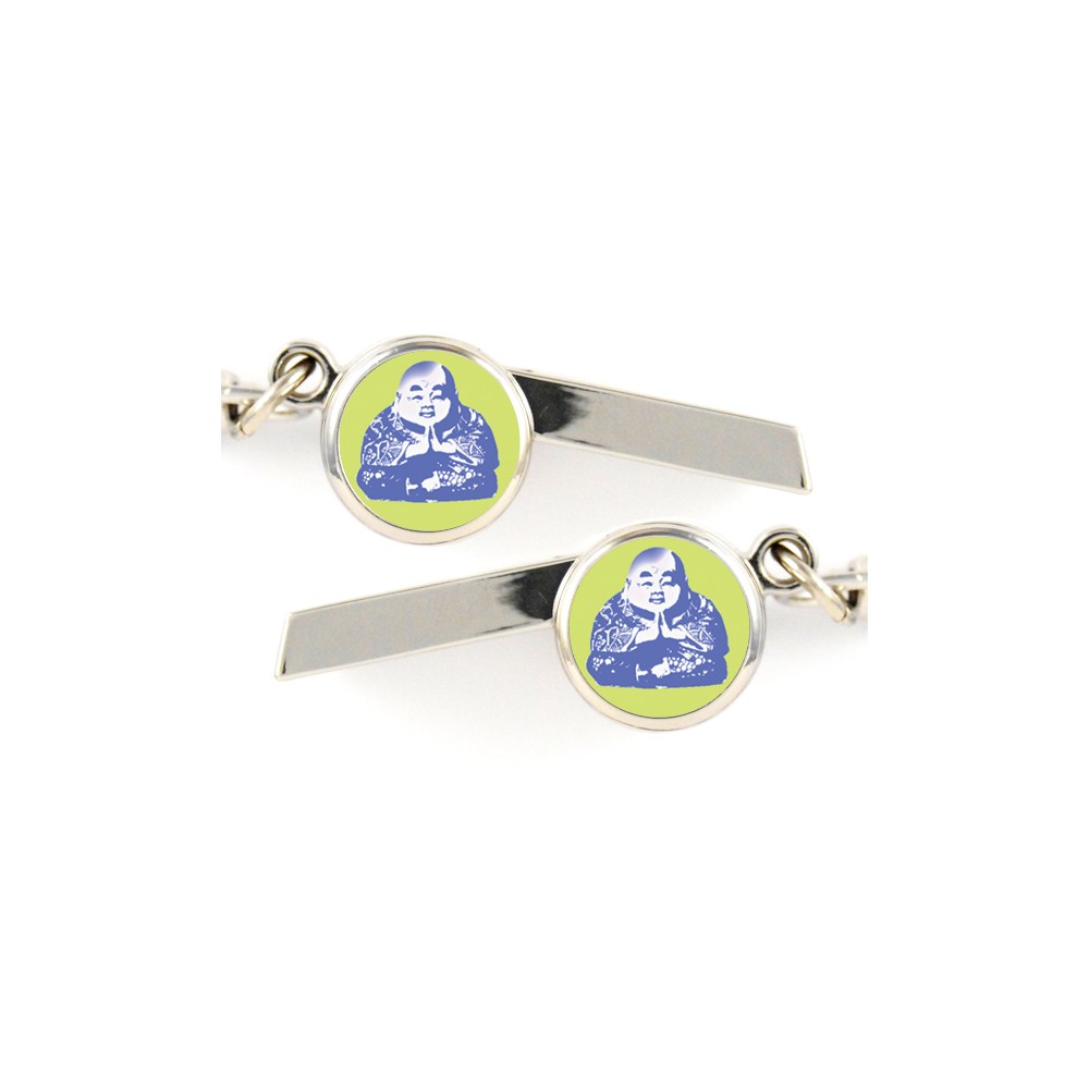 Budha Safety Whistle Keychain