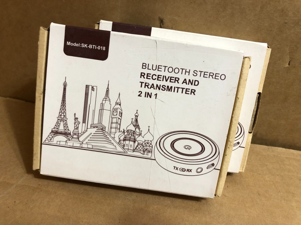 Bluetooth Stereo Receiver Model SK-BTI-018 NOB