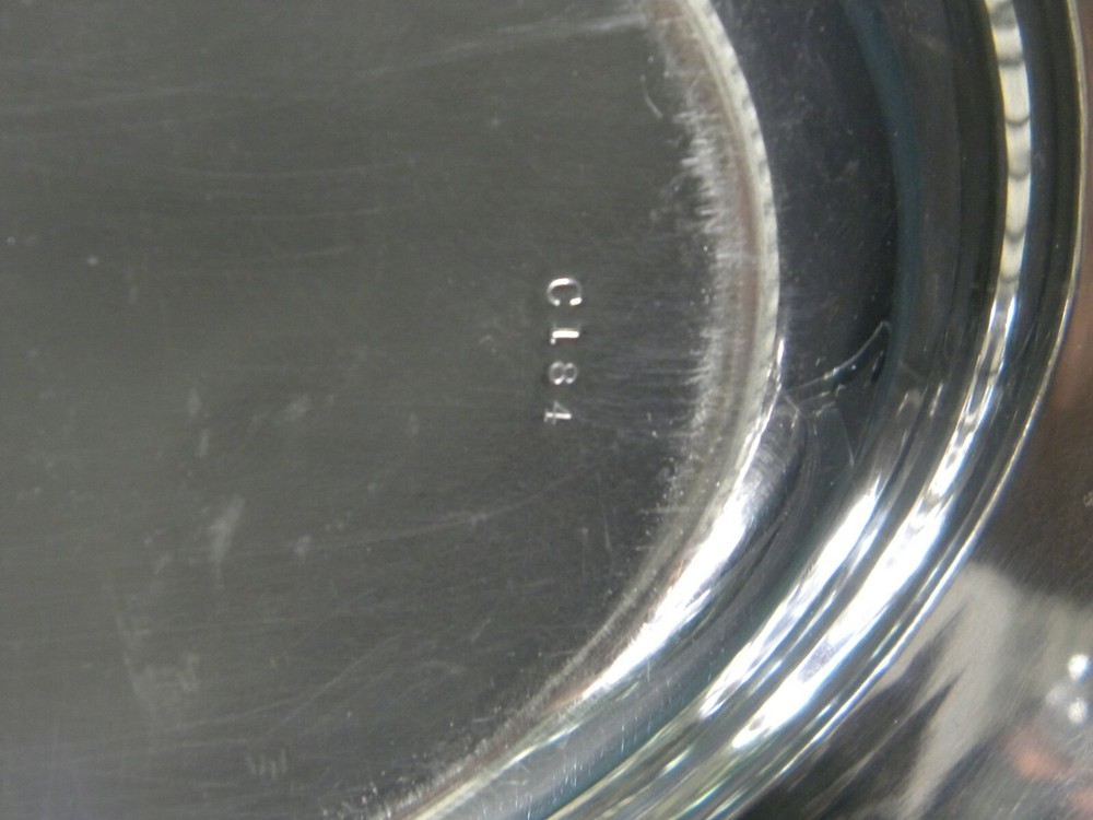 Vintage Nickel Silver Domed Butter/Cheese Dish