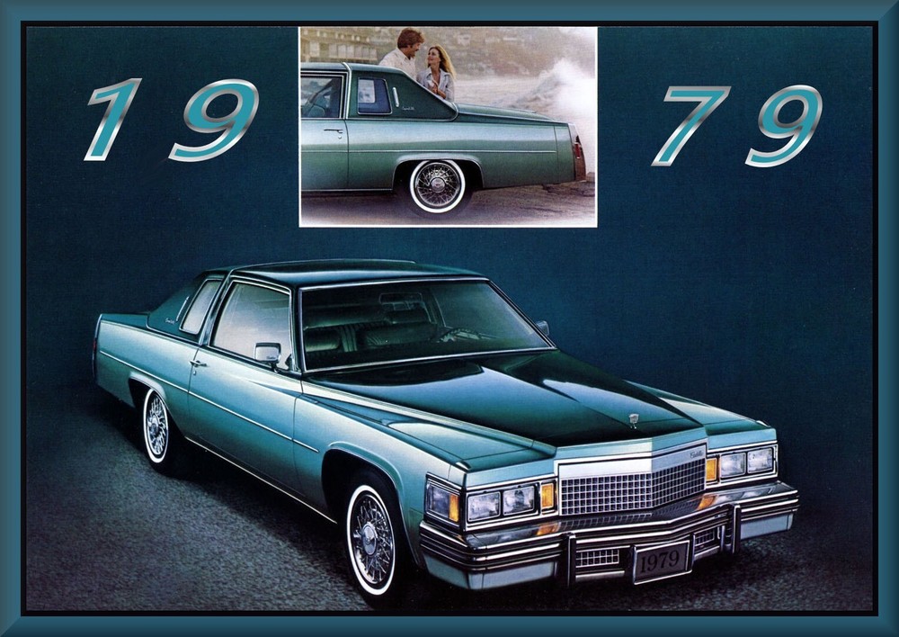 1979 Cadillac Coupe DeVille Blue Tutone, Toolbox - Refrigerator Magnet, 42 MIL
