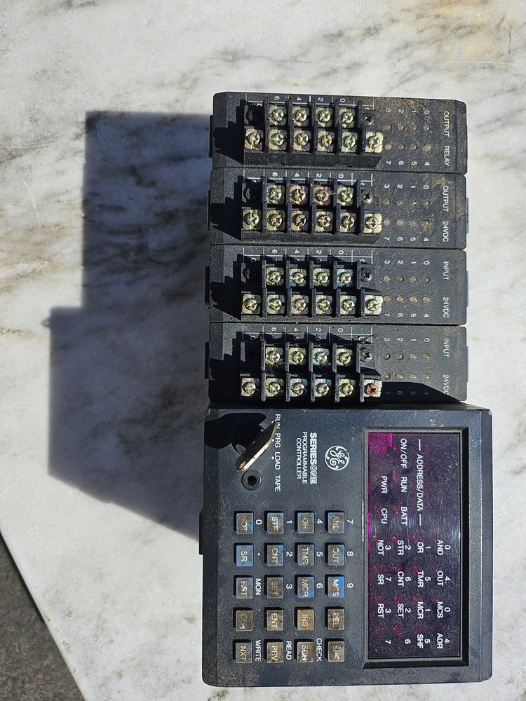 GE FANUC SERIES ONE POWER SUPPLY CPU MODULES RACK + Programmable Controller