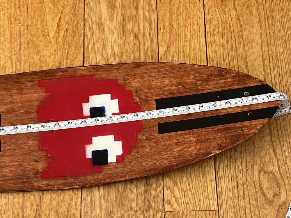 Skateboard Longboard Deck 40” Pac-Man