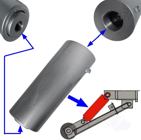 Replacement Chief EZ 25 Frame Machine Lift Ram (Short) - 697041