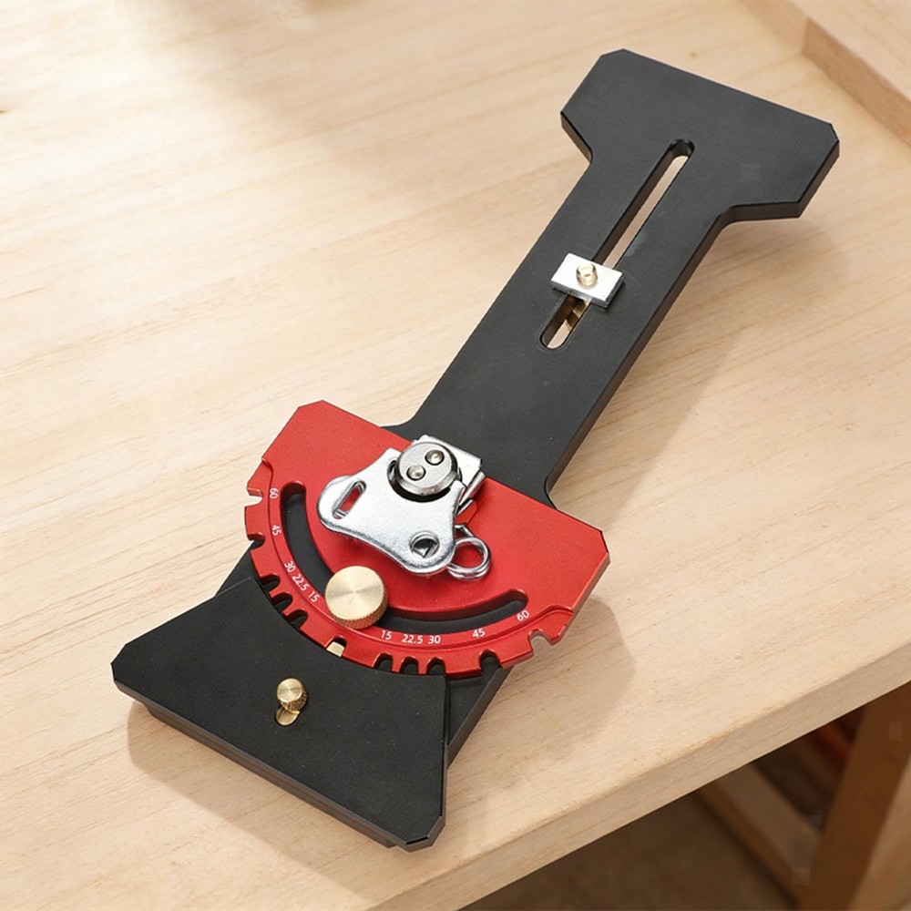 Track Square Professional DIY Quick Positive Adjustable Woodworking Tool