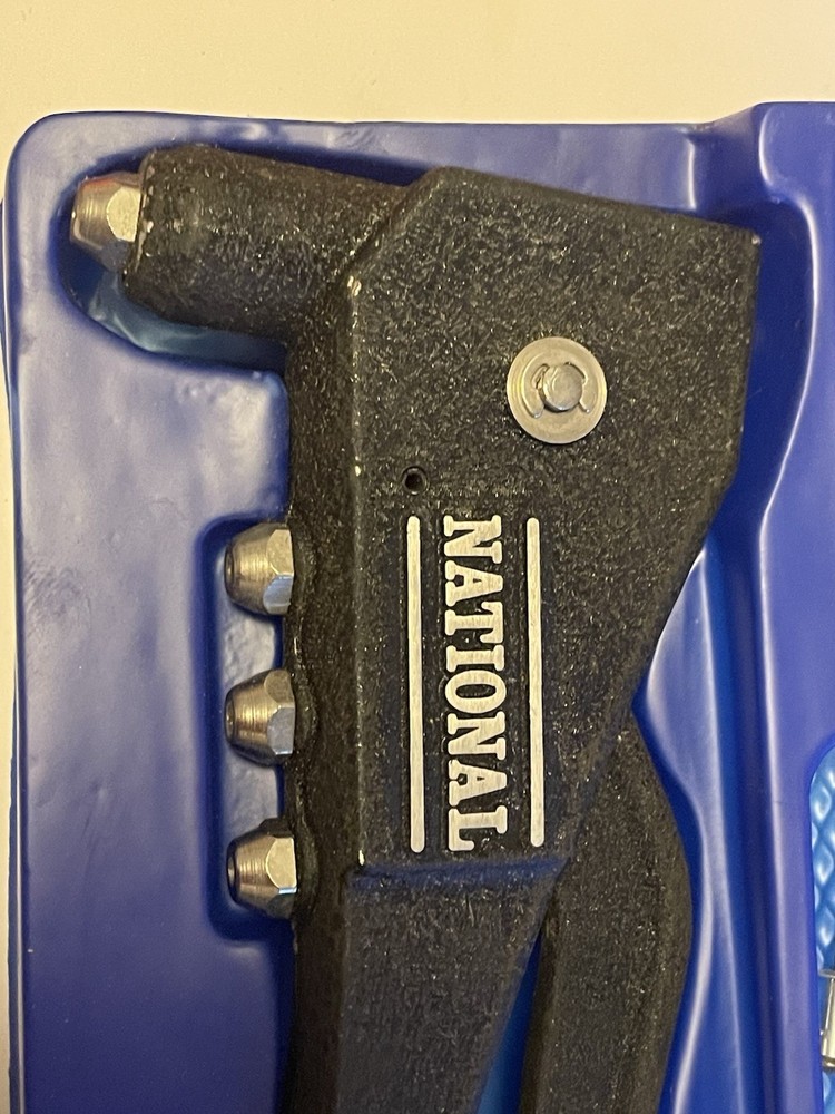 National Hand Riveter Tool Rivet Gun With Case