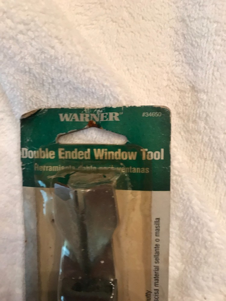 WARNER DOUBLE ENDED WINDOW TOOL# 34650