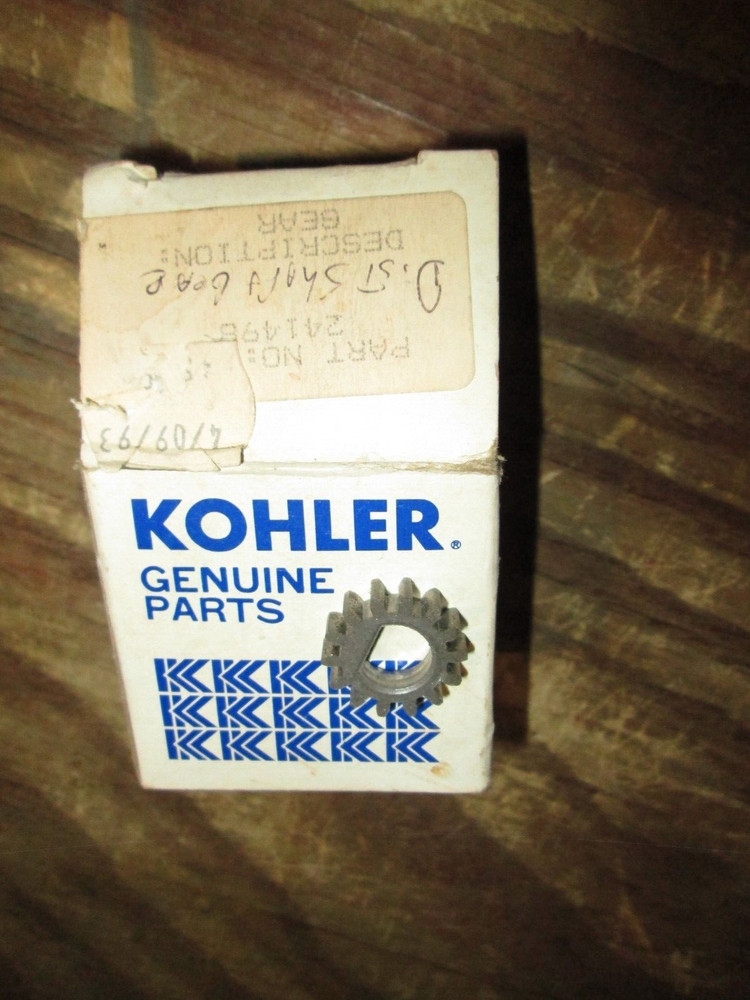 Kohler Generator OEM Distributor Gear