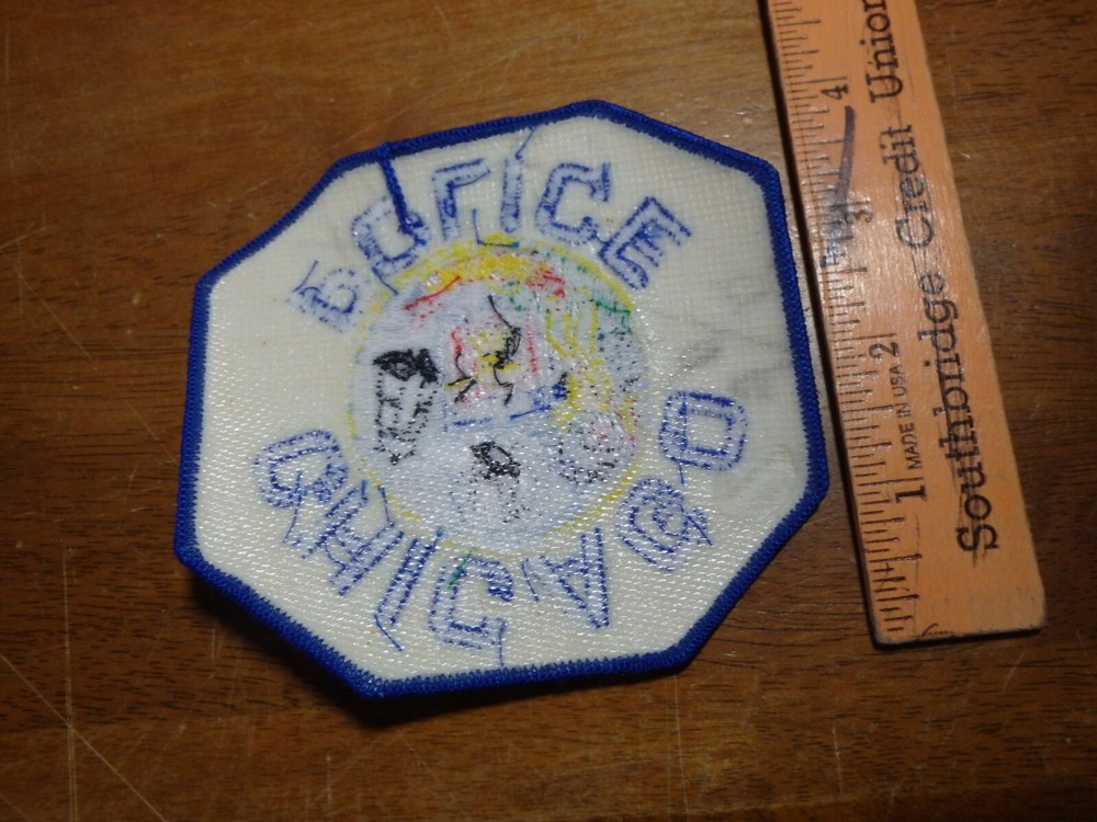 CHICAGO illinois FELT FRONT Patch bx #2 2