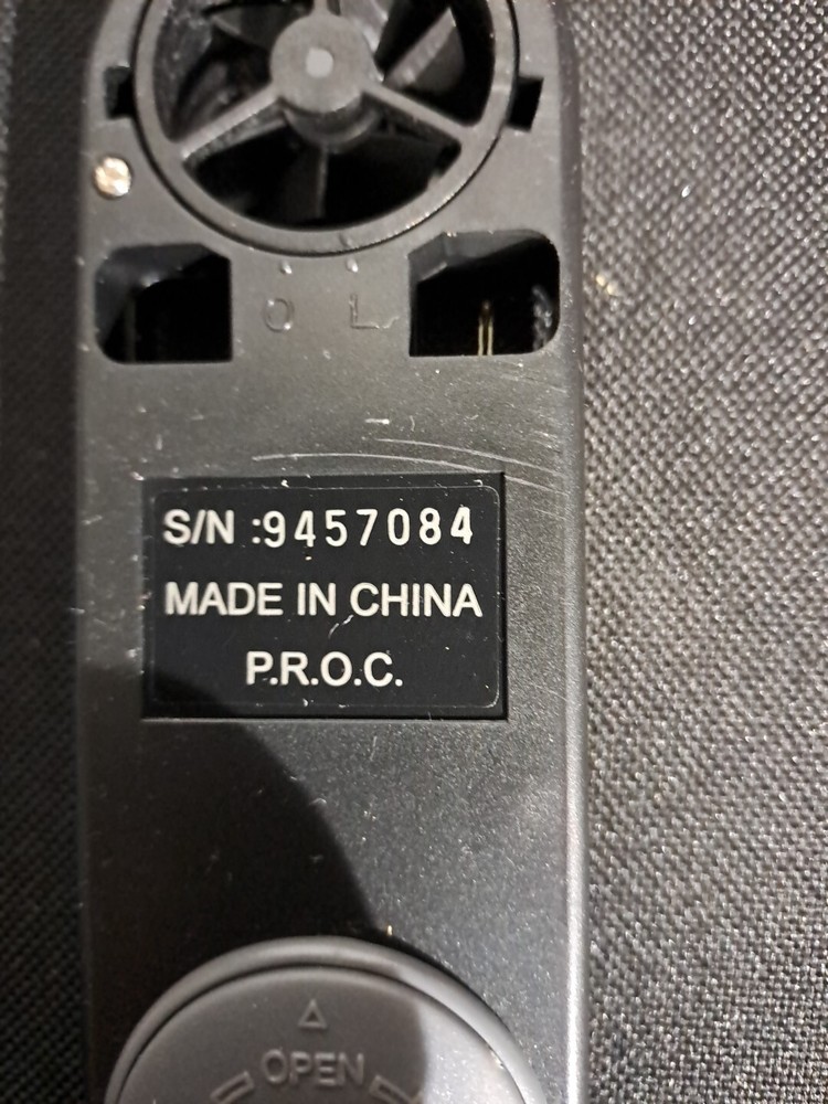 Q1301 Air Speed Temperature Meter. Dick Smith Electronics. Thermo-Anemometr