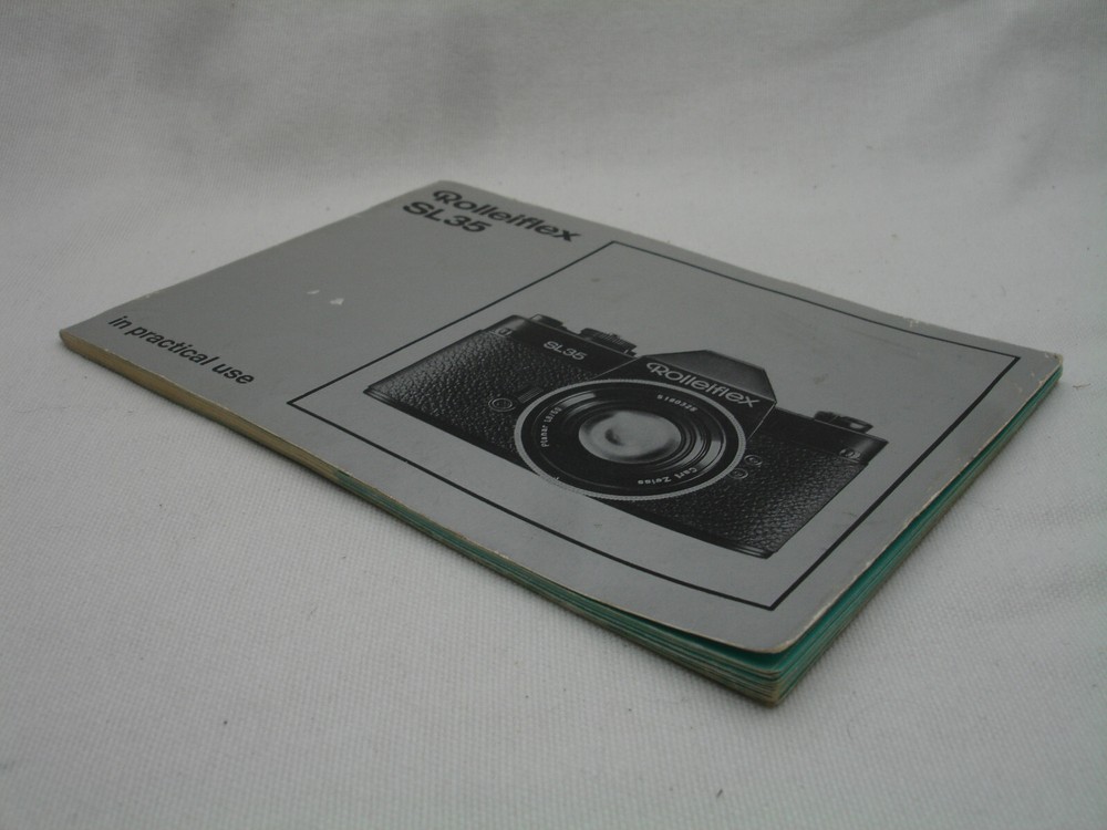 ROLLEIFLEX SL35 LS 35 in practical use Instruction Manual