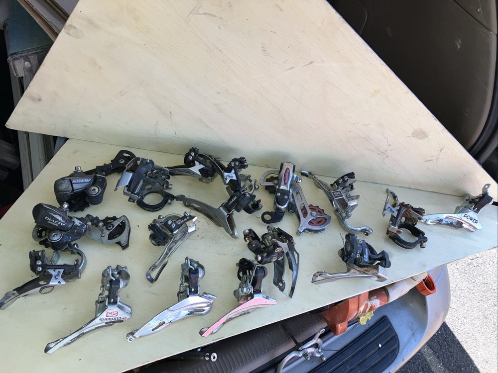 shimano derailleur Front And Rear Lot
