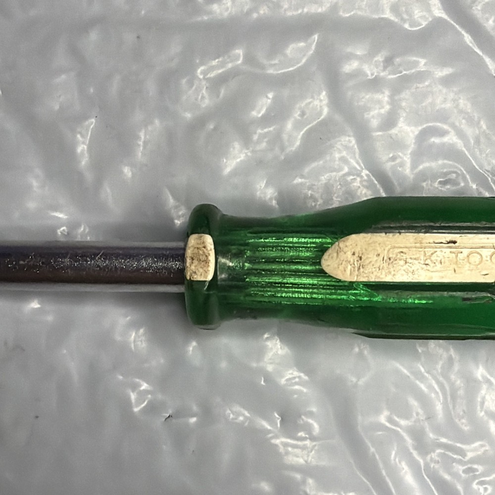S-K Tools 40954 Spinner Handle 1/4" Drive Green Handle USA