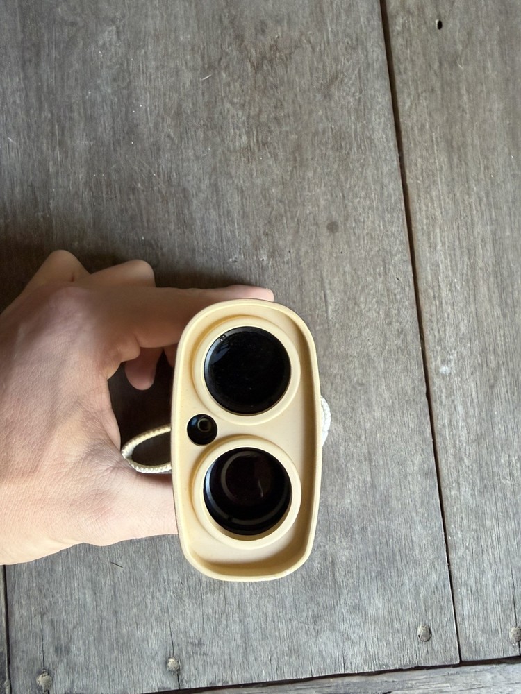 Pinned Prism Beige Golf Laser Rangefinder